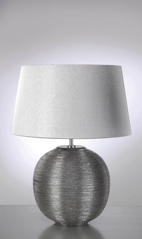 Stolní lampa caesar silver